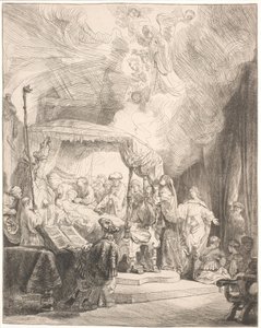 Jungfru Marias död av Rembrandt van Rijn