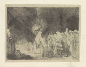 Loflied van Simeon Samling av åttiofem originaltryck (serietitel) av Rembrandt van Rijn