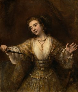 Lucretia av Rembrandt van Rijn