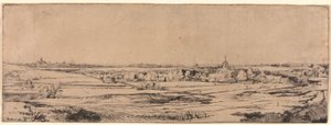 Panorama nära Bloemendaal som visar Saxenburg Estate (Goldweigher