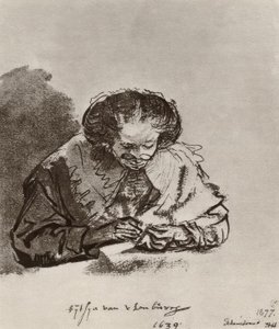 Porträtt av Titia van Uylenburgh av Rembrandt van Rijn