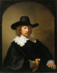 Porträtt av Nicolaes van Bambeeck, 1641. av Rembrandt van Rijn