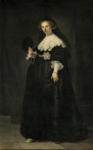 Porträtt av Oopjen Coppit, 1634