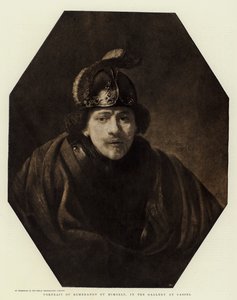 Porträtt av Rembrandt själv, i Galleriet i Cassel