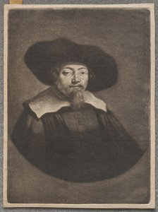 Porträtt av Samuel Manasseh Ben Israel av Rembrandt van Rijn