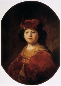 Porträtt av en pojke, 1600-talet av Rembrandt van Rijn