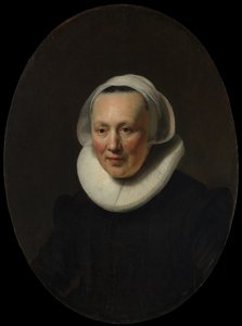 Porträtt av en kvinna, 1633. av Rembrandt van Rijn
