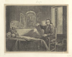 Portret van de apotheker Abraham Francen Samling av åttiofem originaltryck (serietitel) av Rembrandt van Rijn