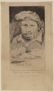 Rembrandt självporträtt från 1645 i Mariettes samling av Rembrandt van Rijn