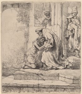 Den förlorade sonens återkomst av Rembrandt van Rijn