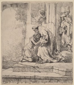 Den förlorade sonens återkomst av Rembrandt van Rijn