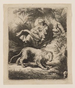 Den helige Hieronymus läser av Rembrandt van Rijn