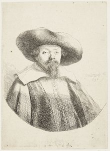 Samuel Manasseh Ben Israel av Rembrandt van Rijn