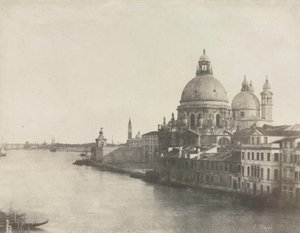 Santa Maria della Salute, utsikt över Canal Grande, Venedig av Rembrandt van Rijn