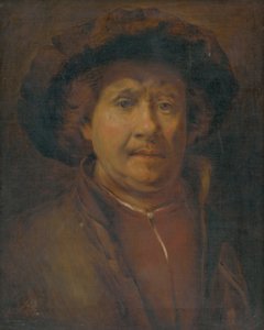 Självporträtt av Rembrandt van Rijn