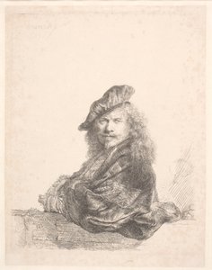 Självporträtt av Rembrandt van Rijn