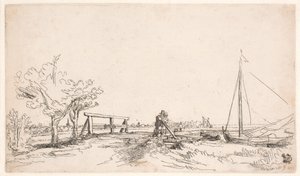 シックス ブリッジ スウェーデン語 av Rembrandt van Rijn