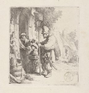Försäljare av råttgift (Råttfångare) av Rembrandt van Rijn
