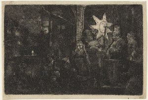 Kungarnas stjärna av Rembrandt van Rijn