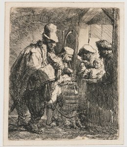 Gatumusikanter av Rembrandt van Rijn