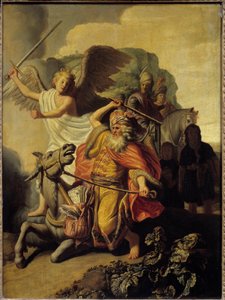 Profeten Bileams åsna, 1626 av Rembrandt van Rijn