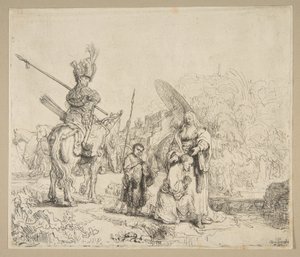 Eunukens dop, 1641. av Rembrandt van Rijn