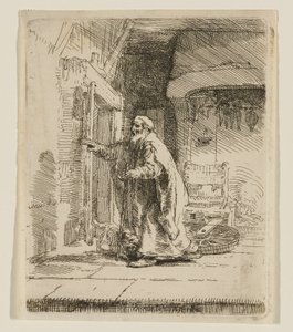 Tobits blindhet av Rembrandt van Rijn