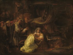 Omskärelsen, 1661. av Rembrandt van Rijn