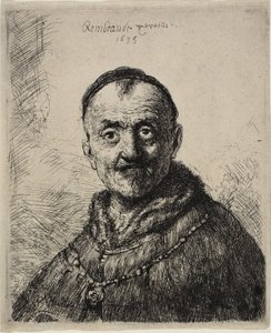 Det första orientaliska huvudet av Rembrandt van Rijn