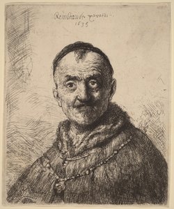 Den första orientaliska ledaren av Rembrandt van Rijn