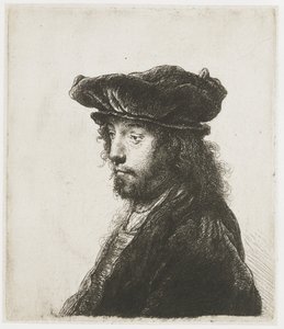 Det fjärde orientaliska huvudet Det fjärde orientaliska huvudet av Rembrandt van Rijn