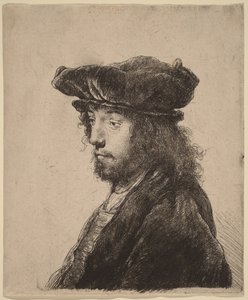Den fjärde orientaliska ledaren av Rembrandt van Rijn