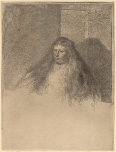 Den stora judiska bruden av Rembrandt van Rijn