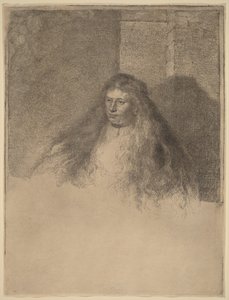 Den stora judiska bruden av Rembrandt van Rijn