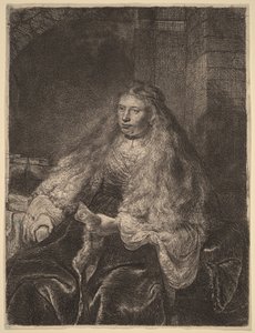 Den stora judiska bruden av Rembrandt van Rijn