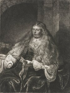 Den stora judiska bruden, 1635 av Rembrandt van Rijn