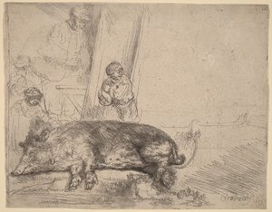 The Hog av Rembrandt van Rijn