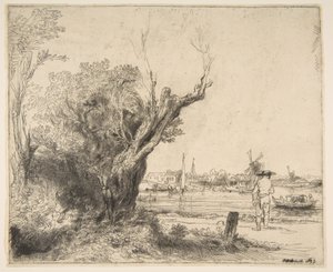 Omval, 1645. av Rembrandt van Rijn