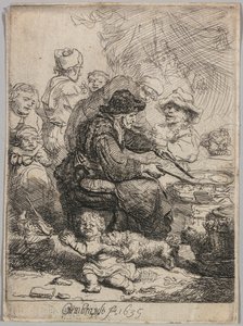 Pannkaksdamen av Rembrandt van Rijn