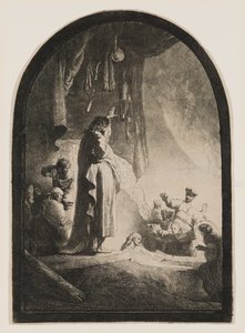 Uppväckelsen av Lasarus av Rembrandt van Rijn
