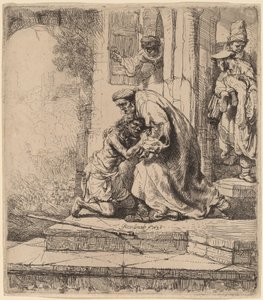 Den förlorade sonens återkomst av Rembrandt van Rijn