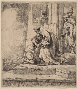 Den förlorade sonens återkomst av Rembrandt van Rijn