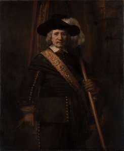Fanebäraren, Floris Soop, 1654 av Rembrandt van Rijn