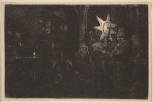 Kungarnas stjärna: Ett nattstycke av Rembrandt van Rijn