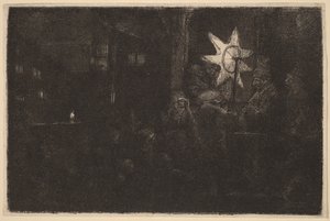 Kungarnas stjärna: ett nattstycke av Rembrandt van Rijn