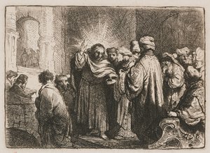 Hyllningspengarna Hyllningspengarna av Rembrandt van Rijn