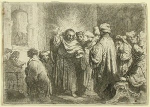Hyllningspengarna av Rembrandt van Rijn