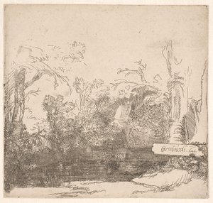 Båthuset av Rembrandt van Rijn