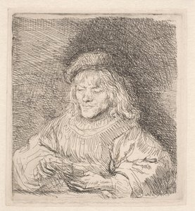 Kortspelaren av Rembrandt van Rijn