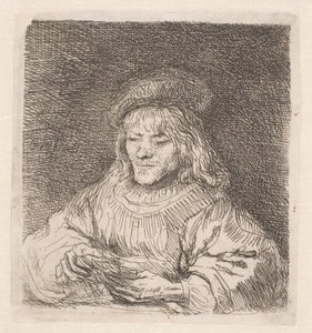 Kortspelaren av Rembrandt van Rijn